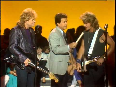 American Bandstand 1987- Interview Partland Brothers