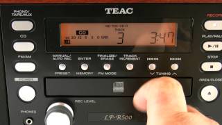 TEAC LP-R500 - відео 1