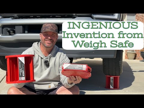 COOL Invention From Weigh Safe / 6000LB Capacity and 3X More Compact than the Competition / FLAPJACK