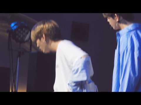 180814 UP10TION [CHASER] Release Event - Talk② @ヴィーナスフォート (HWANHEE force)