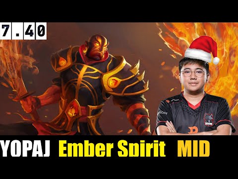 🤯YOPAJ [Ember Spirit] MID 7.40 - DOTA 2 HIGHEST MMR MATCH#dota2  #dota2gameplay