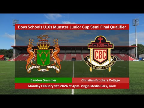 Boys Schools  U16s Munster Junior Cup