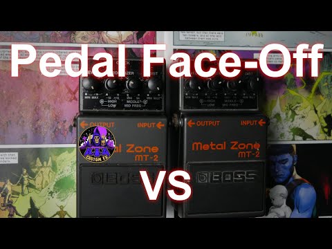 Pedal Face-Off – A.I.B. Custom FX Fenris Mod vs stock Boss MT-2 Metal Zone comparison