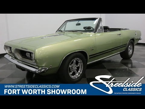 1968 Plymouth Barracuda (CC-1249393) for sale in Ft Worth, Texas