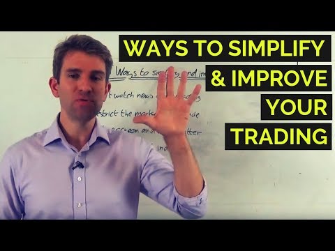 5 Ways to Simplify and Improve your Trading 🖐️ Video