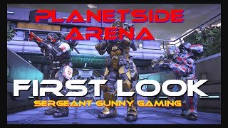 Planetside Arena First Look - Raw Gameplay