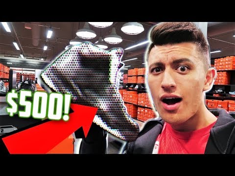 I FOUND $500 Sneakers at the NIKE OUTLET! + ADIDAS OUTLET!