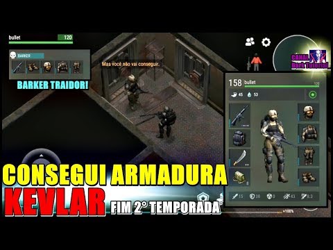 ●ARMADURA KEVLAR! BARKER ERA UM PSICOPATA -  FIM 2° TEMPORADA Last Day On Earth