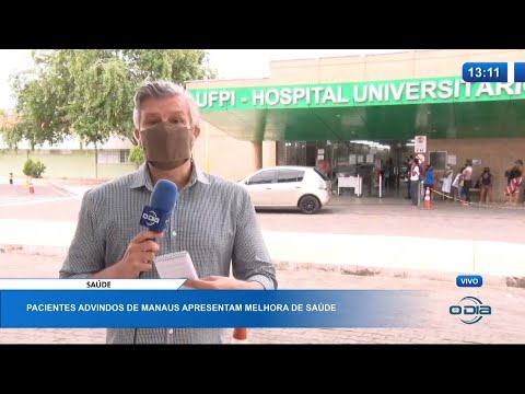 Pacientes vindos de Manaus apresentam melhora de saúde 29 01 2021