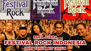Download lagu JUARA FESTIVAL ROCK INDONESIA DARI TAHUN KE TAHUN mp3