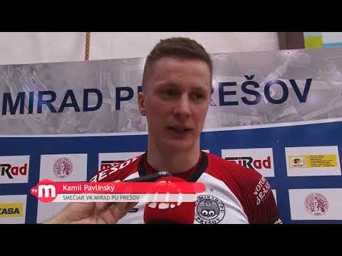 VK MIRAD PU Prešov vs. MVK Zvolen 30.3.2019
