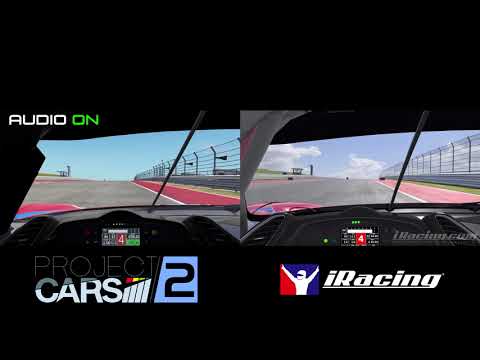 Project Cars 2 vs iRacing | Ferrari 488 GTE @ COTA