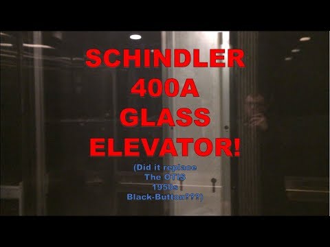 Schindler 400A MRL Glass Elevator @ Oshawa Centre (April 11, 2019)