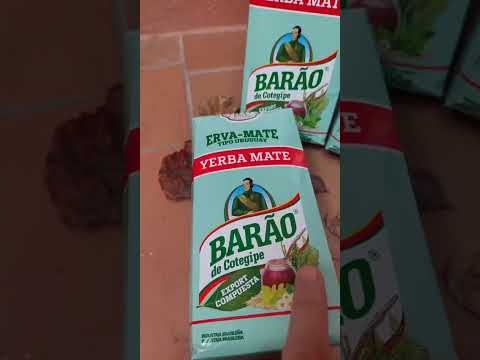Erva Mate Tipo Uruguaia Export Composta Camomila, Funcho, Anis, Carqueja Barão Cotegipe #chimarrao