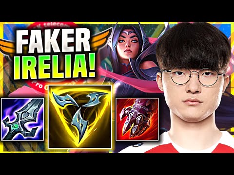 FAKER IS SO GOOD WITH IRELIA! - T1 Faker Plays Irelia Mid vs Yone! | Season 11