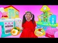 Wendy Pretend Play Cooking Food w/ Peppa Pig Restaurant Kitchen Oven & Refrigerator Toys