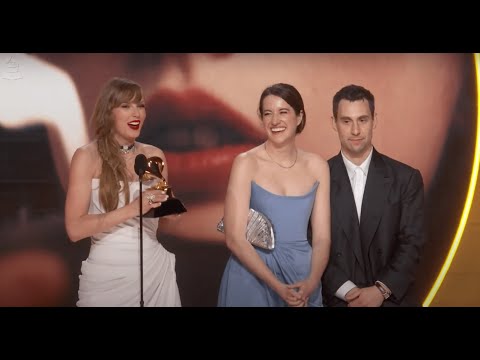 TAYLOR SWIFT Wins Album Of The Year For 'MIDNIGHTS' | 2024 GRAMMYs Acceptance Speech