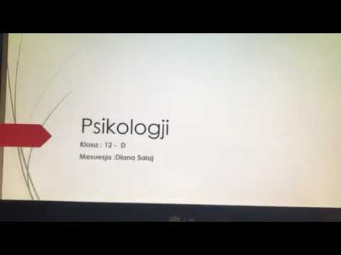 Gjumi dhe endrrat Psikologji XII