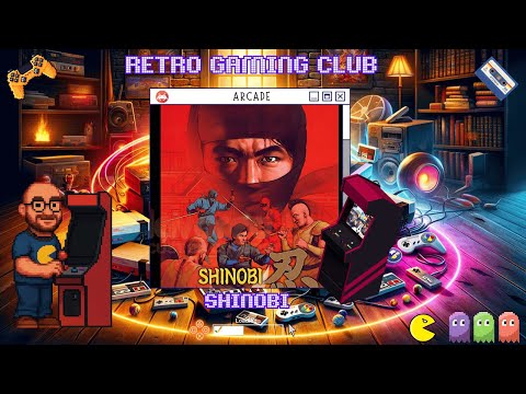 Shinobi | Arcade | Review & Gameplay | Classic Ninja Action from SEGA!