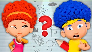 Who Did This?! Helping Mama with DB Heroes | D Billions Kids Songs