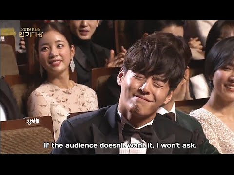 [Eng Sub] Kang Ha Neul's interview cut in KBS Drama Awards 2019