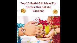 Top 10 Best & Unique Gifts For sister on Rakhi (2023) 👫|| Best Rakhi Gifts under 300 #shorts