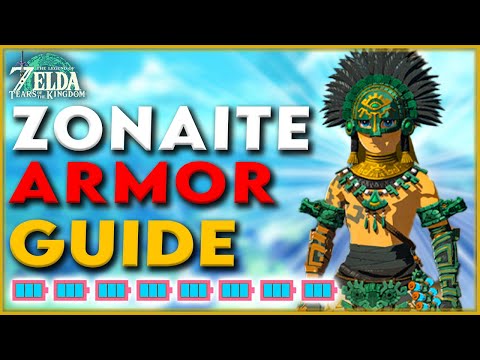 How to get the Zonaite Armor Set in Tears of the Kingdom (Doubles Battery Duration)