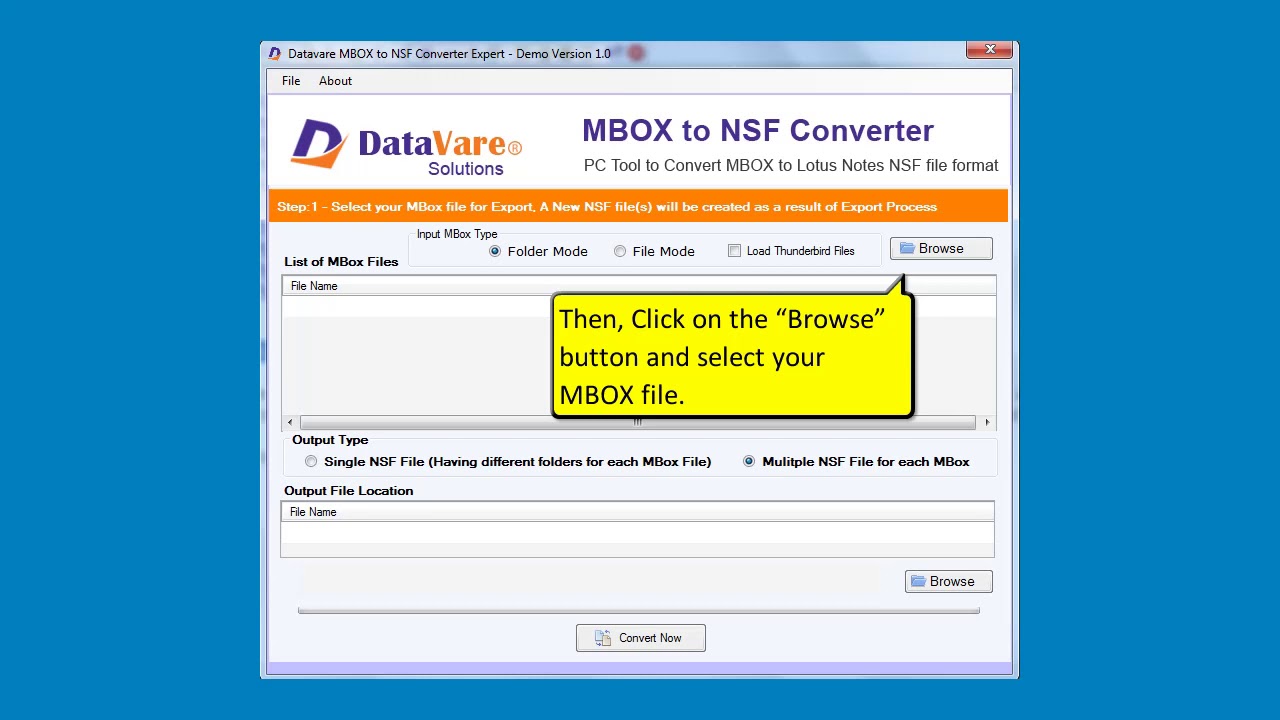How to Convert MBOX to Lotus Notes NSF with Some Easy Steps?