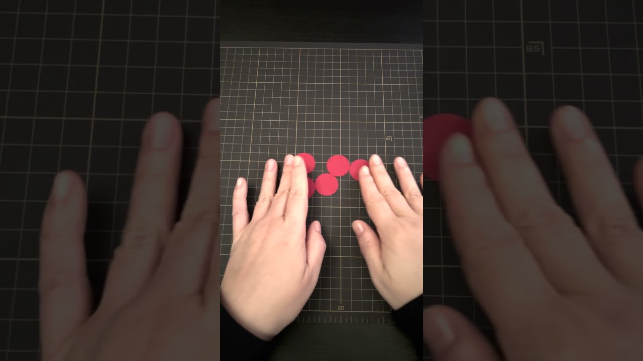 (Paper Flower) Camellia flower　 ＃DIY＃ASMR＃Paper Flower