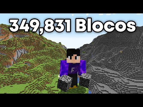 COMO EU TRANSFORMEI O OVERWORLD EM BEDROCK NO SURVIVAL