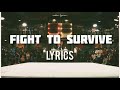 Fight To Survive Stan Bush Lyrics