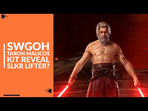 SWGOH Taron Malicos | New Conquest Unit | Massive UFU synergies, and potential SLKR Lifter?