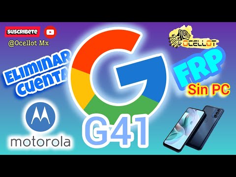 Moto G41 G60s confirmado FRP - Hard Reset | Eliminar cuenta Google GRATIS!! 🙀🙀