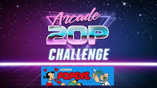 Arcade 20p Challenge - Popeye!