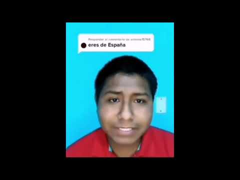 Eres de españa?...No soy peruano