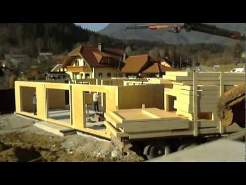 Gradnja montažne hiše Glin Nazarje