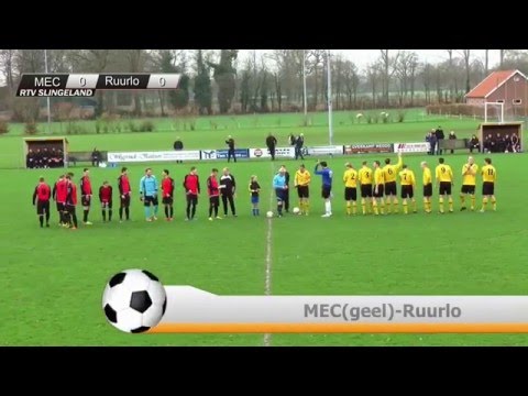 Samenvatting V.V. MEC- V.V. Ruurlo | Zondag 20 december 2015