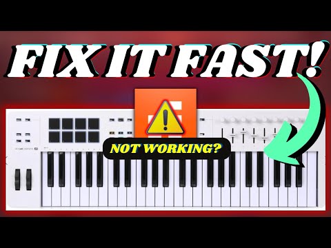 If Your Keyboard Controller is NOT WORKING in Cakewalk, Try This