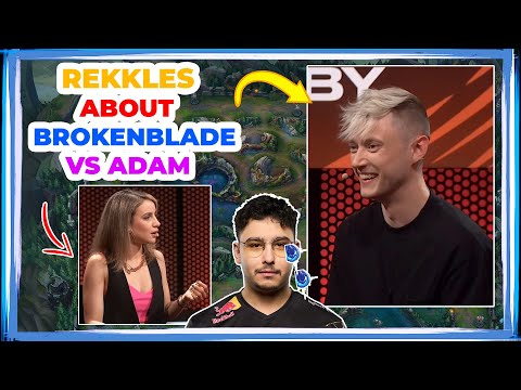 FNC REKKLES About G2 BrokenBlade vs BDS Adam 👀