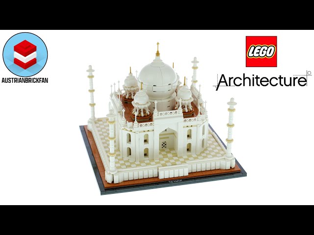 Vídeo relacionado con Lego Architecture Taj Mahal (20156) Building Toy; Engaging Building Project for Adults; New 2021 (2022 Pieces)