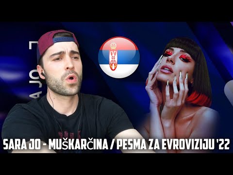 🇷🇸 Sara Jo - Muškarčina / Pesma za Evroviziju '22 / SERBIA EUROVISION 2022 / REACTION