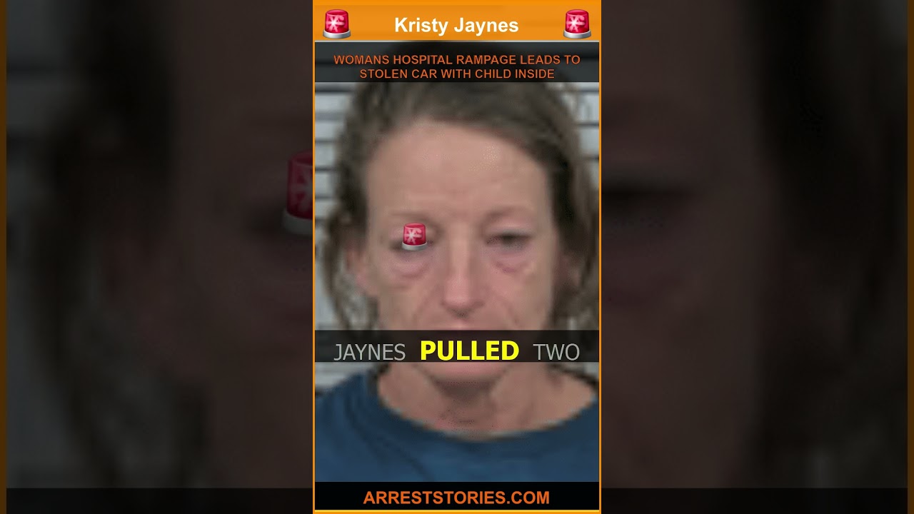 WOMANS HOSPITAL RAMPAGE LEADS TO STOLEN CAR WITH CHILD INSIDE