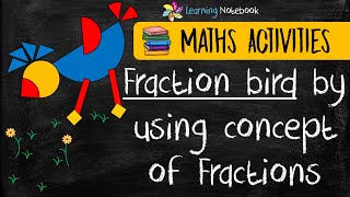 Fraction Bird maths activity | Fraction maths project
