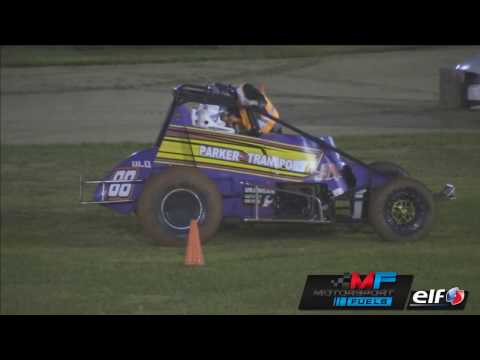 Wingless Sprints - Heat 4 - QLD Club Series - Kingaroy Speedway - 22.10.16