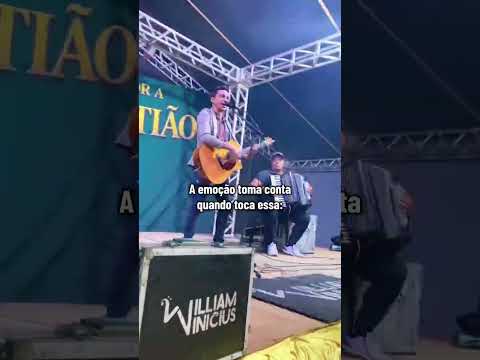 Um modão de respeito // show do cantor sertanejo William Vinicius em Bonfinópolis Goiás