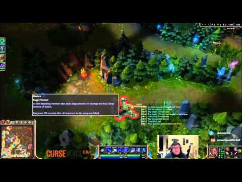 Scarra - Lucian vs Ashe ADC Bot (Season 4)