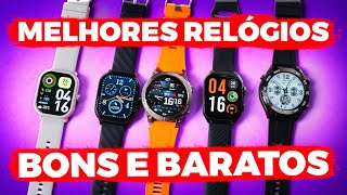 MELHORES SMARTWATCHS BONS E BARATOS PARA COMPRAR EM 2024