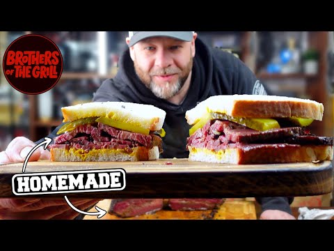 MAKING PASTRAMI & FAMOUS SANDWICH | KATZ'S DELI STYLE