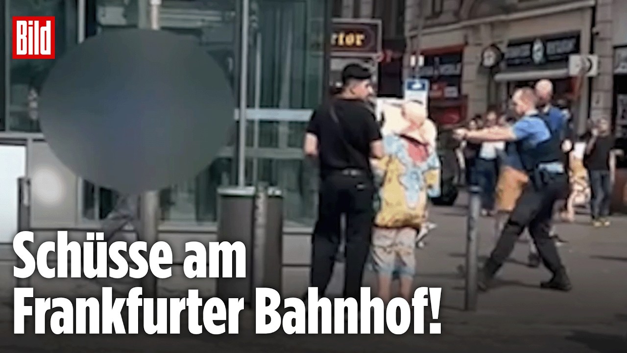 FRANKFURT: Drogenkontrolle eskaliert! Polizei schießt auf Angreifer