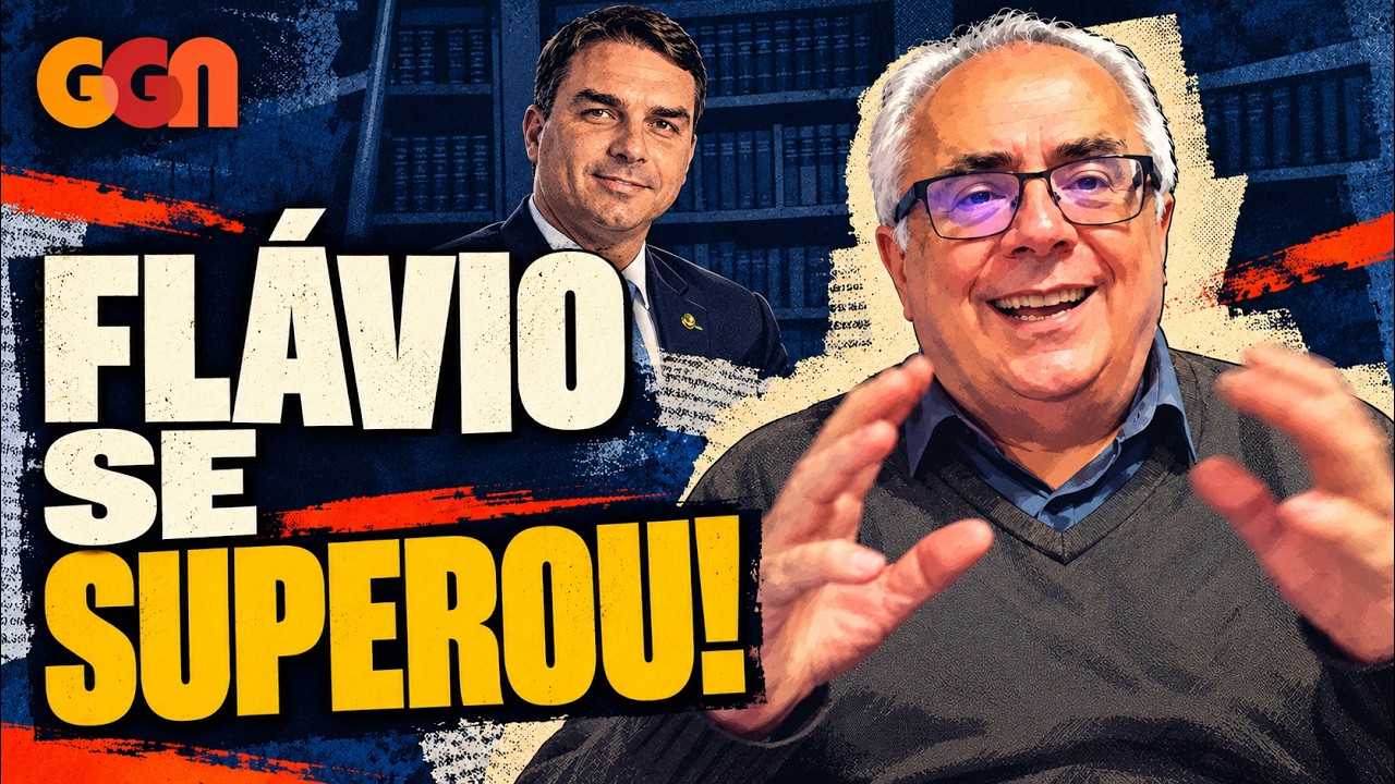 Nassif ironiza a carta vergonhosa de Flávio Bolsonaro após fugir do Brasil